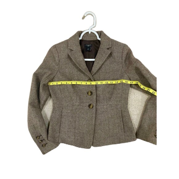 Ann Taylor- “Brown” Tweed Women’s Blazer ( Size 2 Petite) - Picture 4 of 6